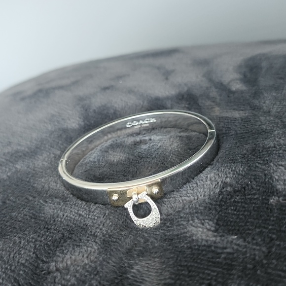 Coach two toned diamond signature C Buckle Bracelet - Picture 2 of 2